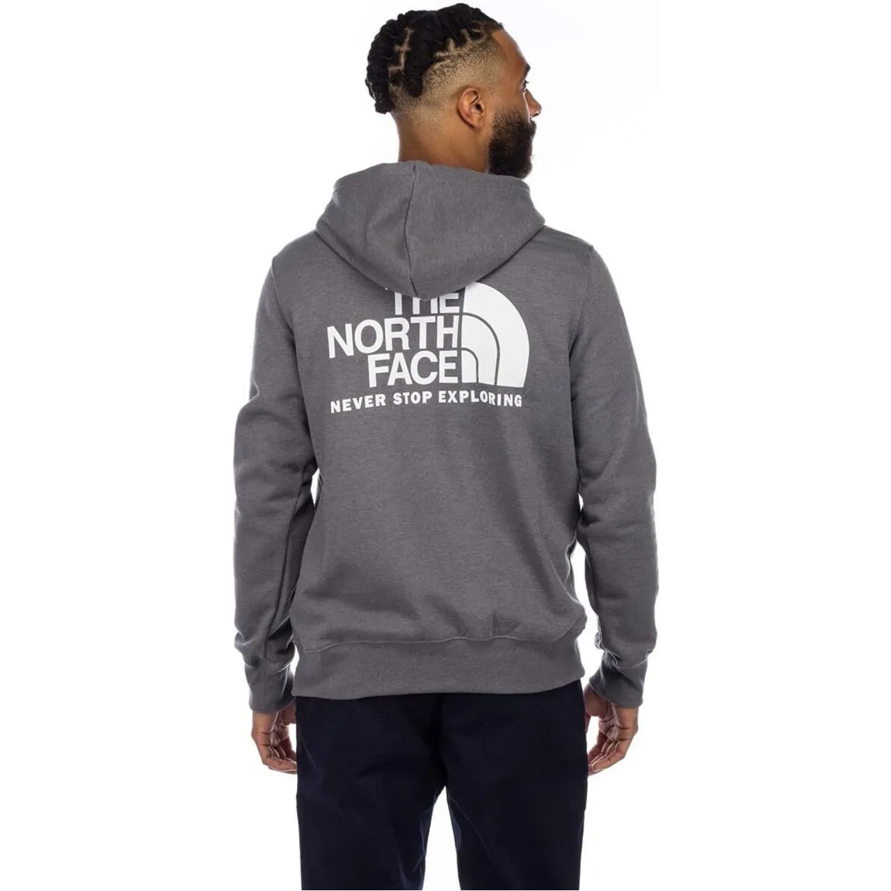 Buzo Evolution Throwback Hoodie Gris Hombre The North Face