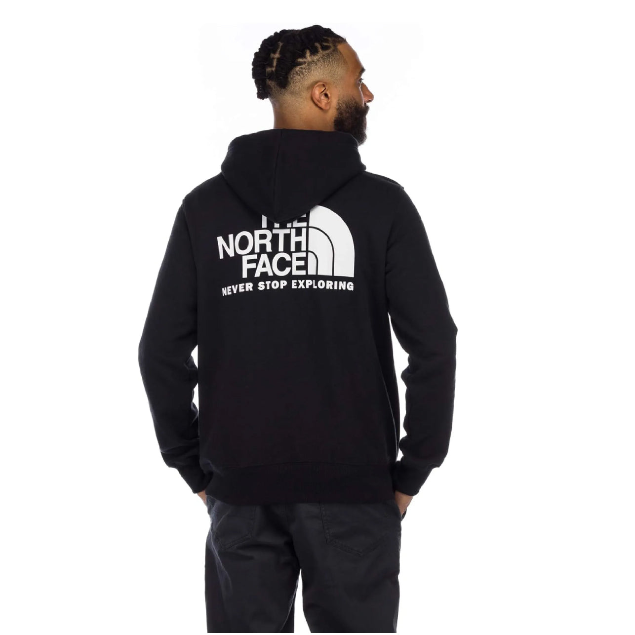 Buzo Evolution Throwback Hoodie Negro Hombre The North Face