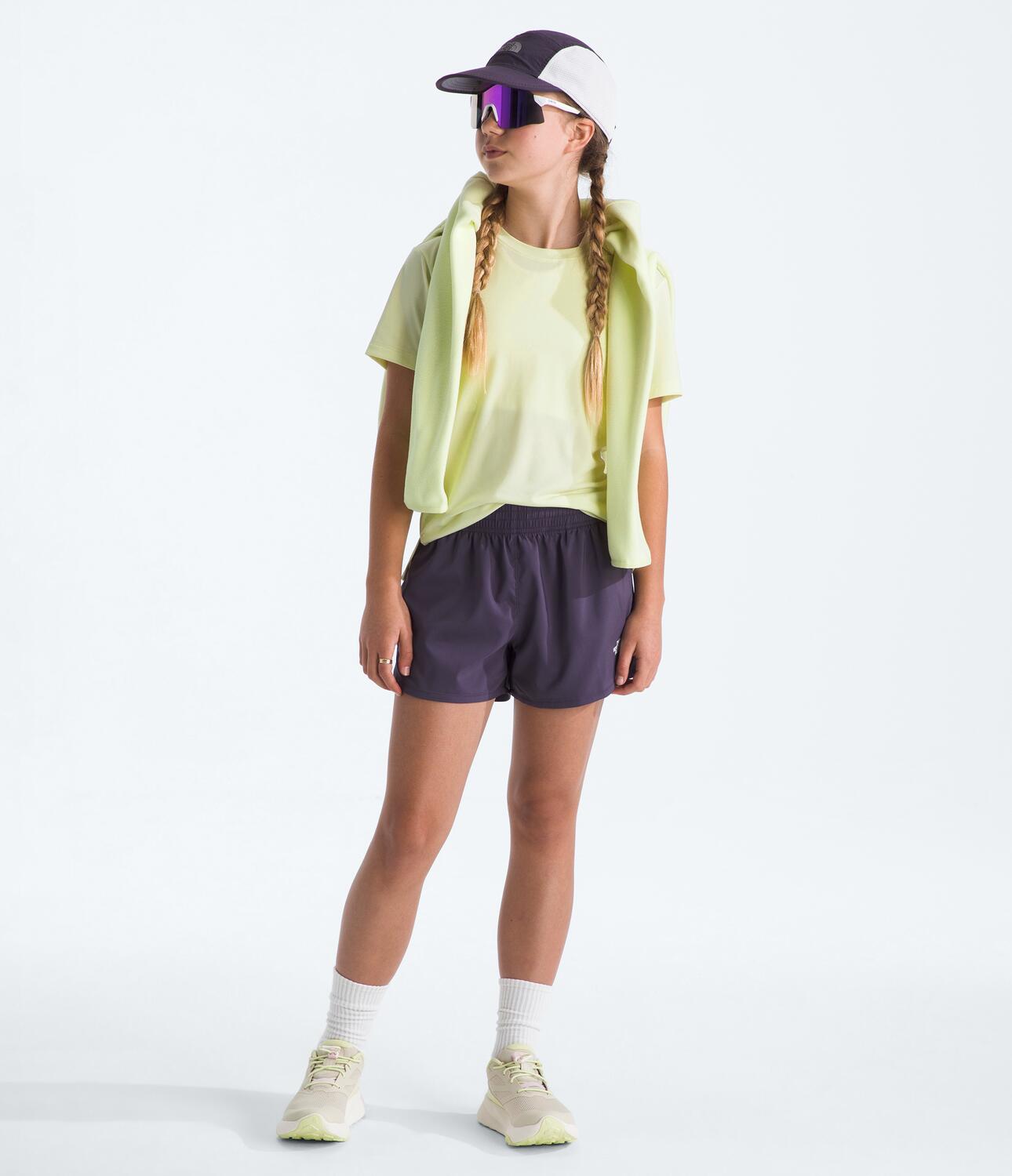 Camiseta Flex Ss Tee Verde Niñas The North Face