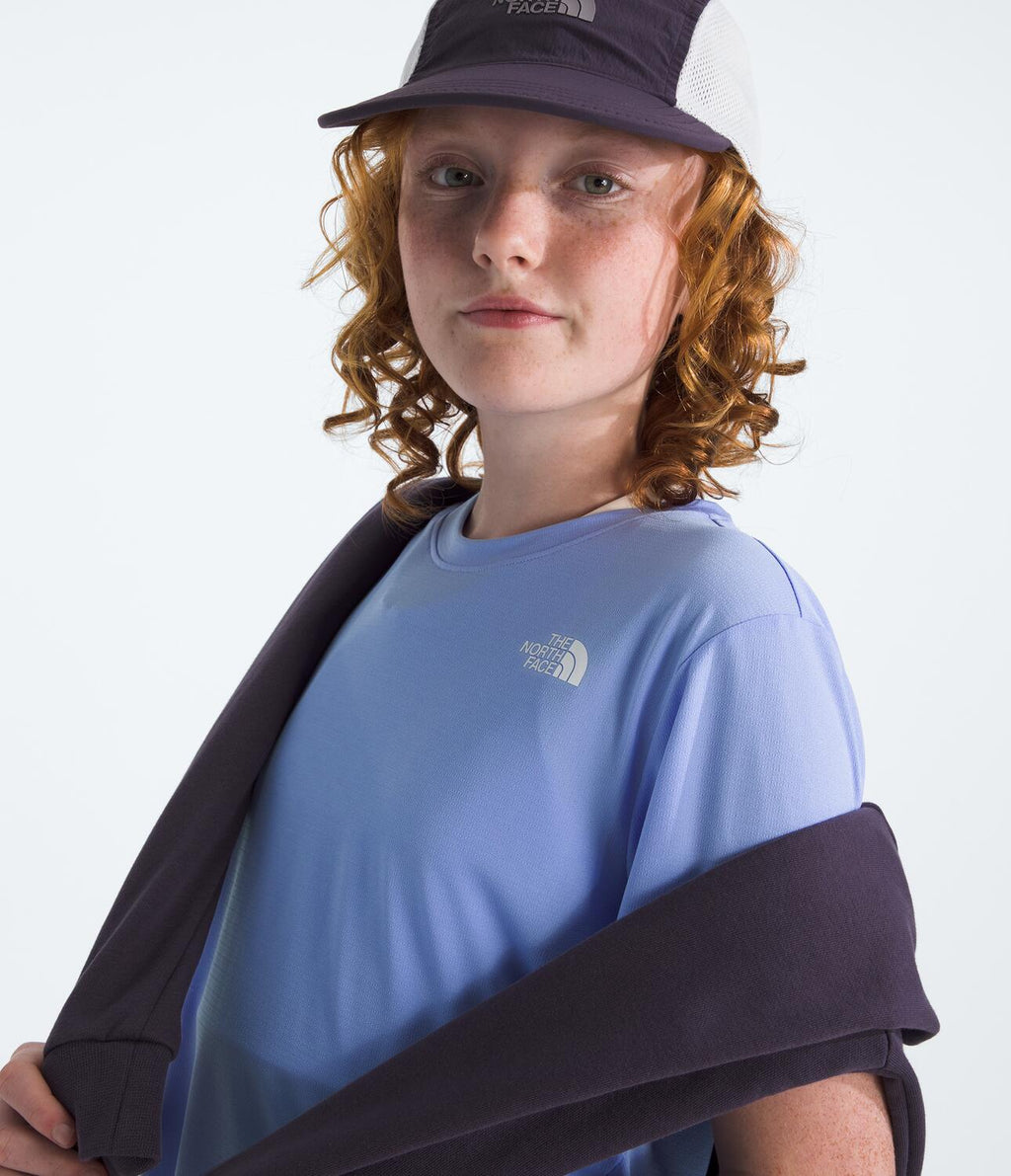 Camiseta Flex Ss Tee Azul Niñas The North Face