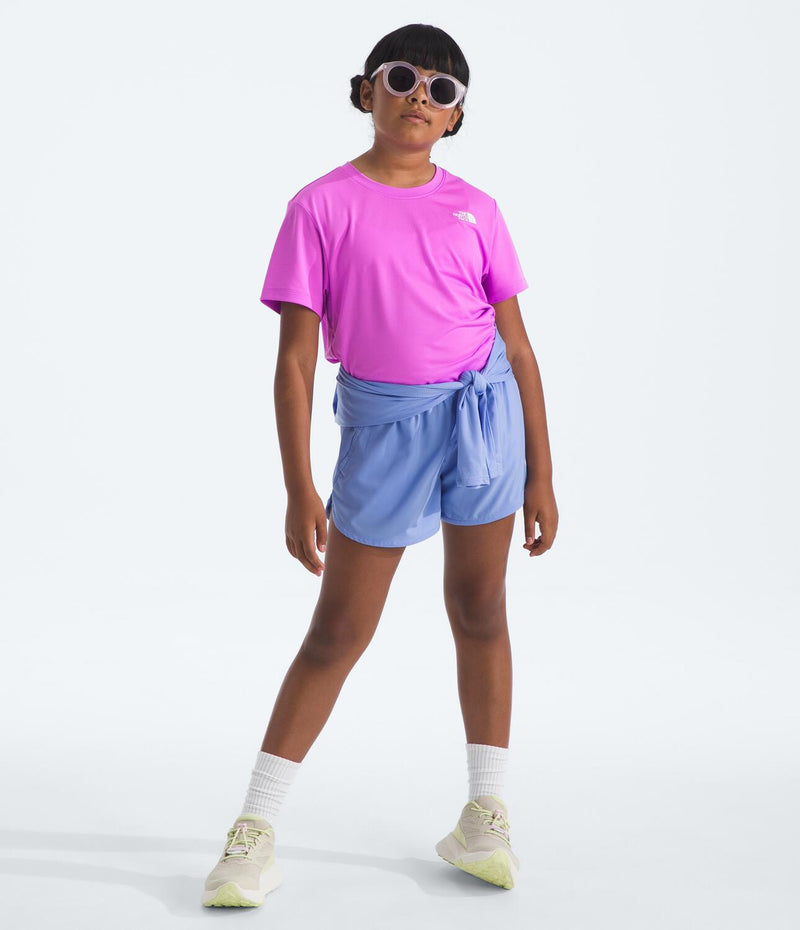 Camiseta Flex Ss Tee Rosado Niñas The North Face