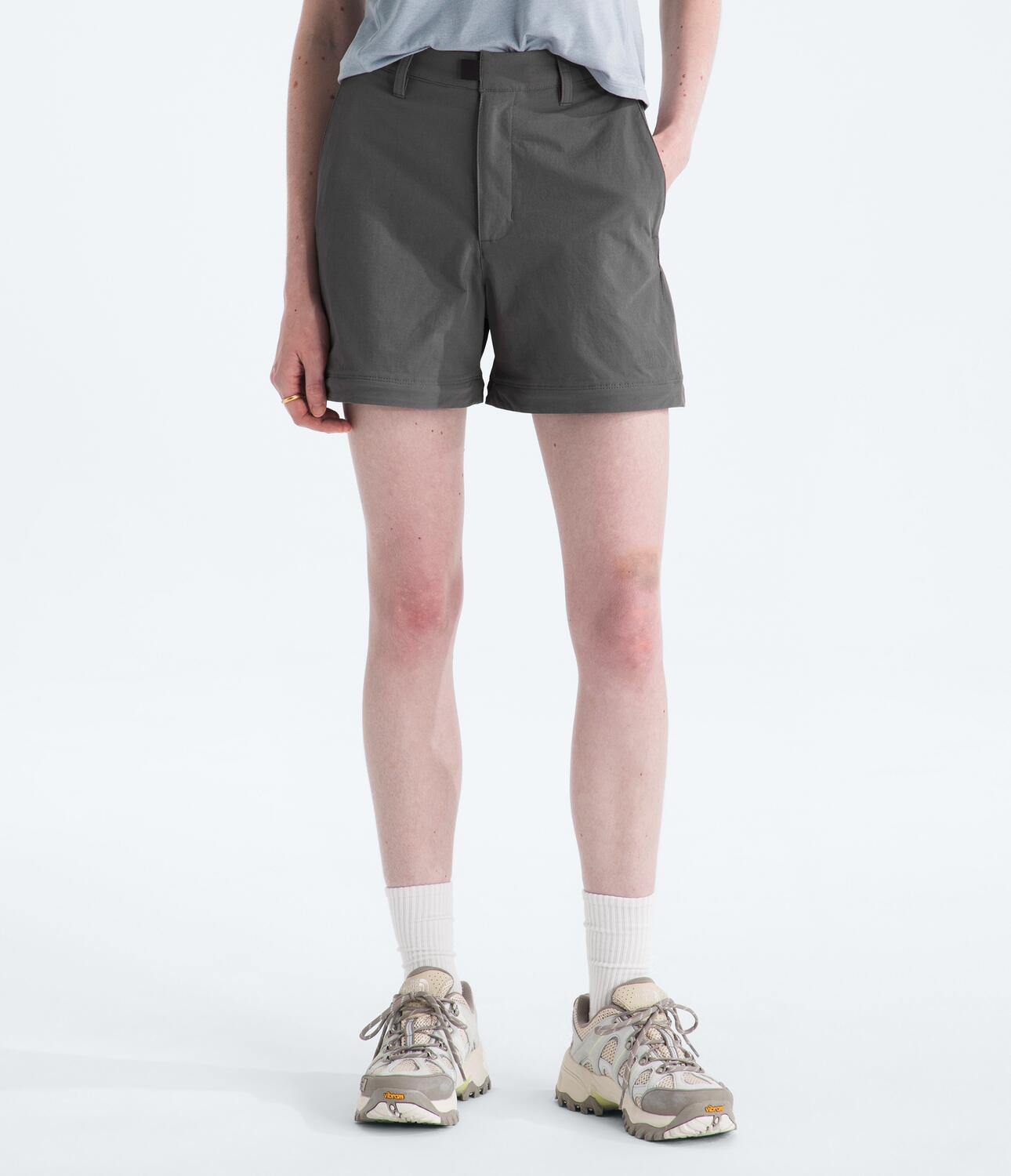Pantalón Basin Convertible Pant Gris Mujer The North Face