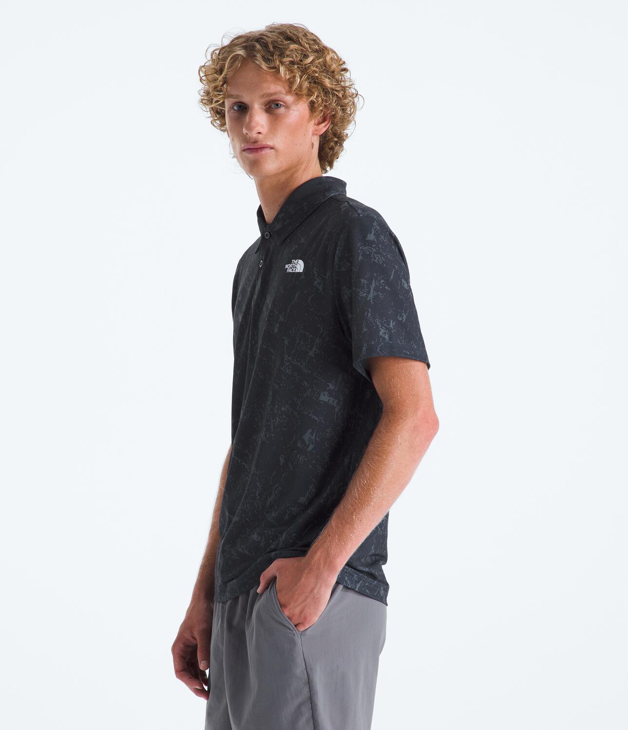 Camiseta Polo Adventure Polo Printed Azul Hombre The North Face