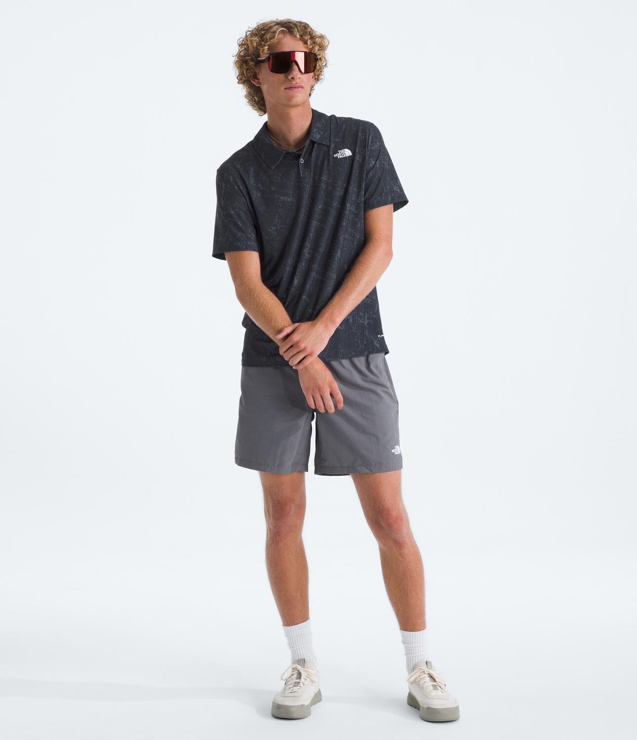 Camiseta Polo Adventure Polo Printed Azul Hombre The North Face