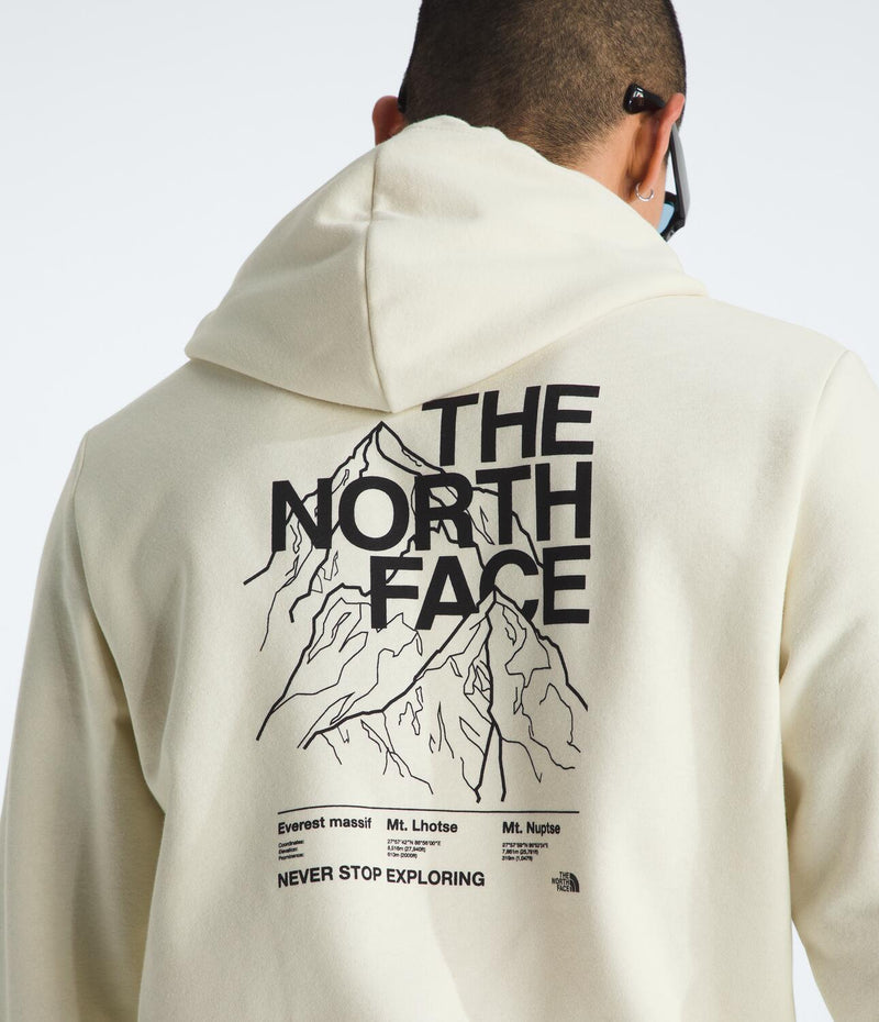 Buzo Evolution Half Dome Mtn Hoodie-Graphic Blanco Hombre The North Face - imagen 3