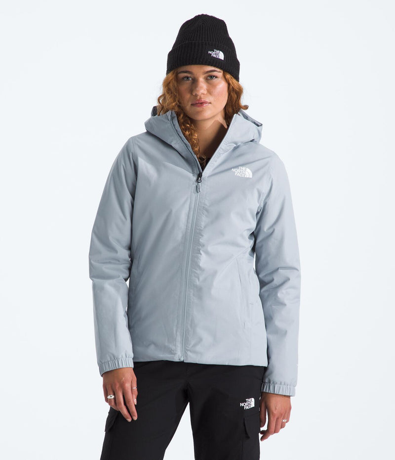 Chaqueta Impermeable Quest Mono Ins Jacket Gris Mujer The North Face