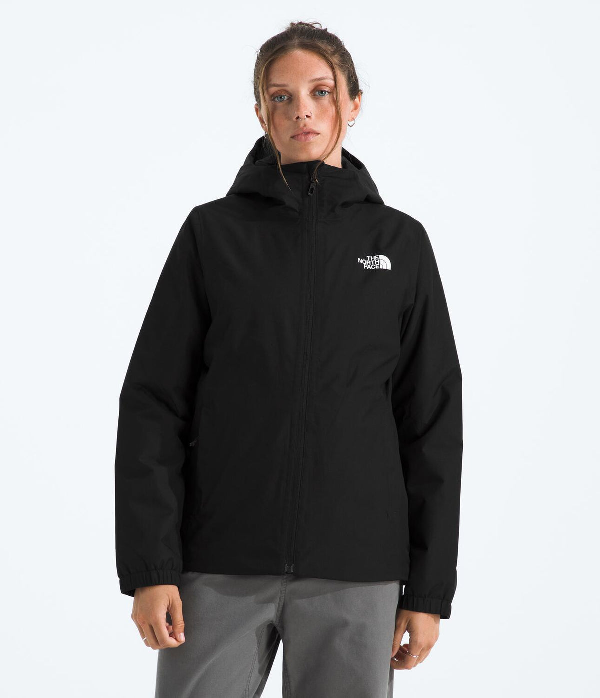 Chaqueta Impermeable Quest Mono Ins Jacket Negro Mujer The North Face