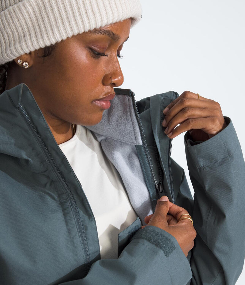 Chaqueta 3 en 1 Quest Mono Triclimate Gris Mujer The North Face