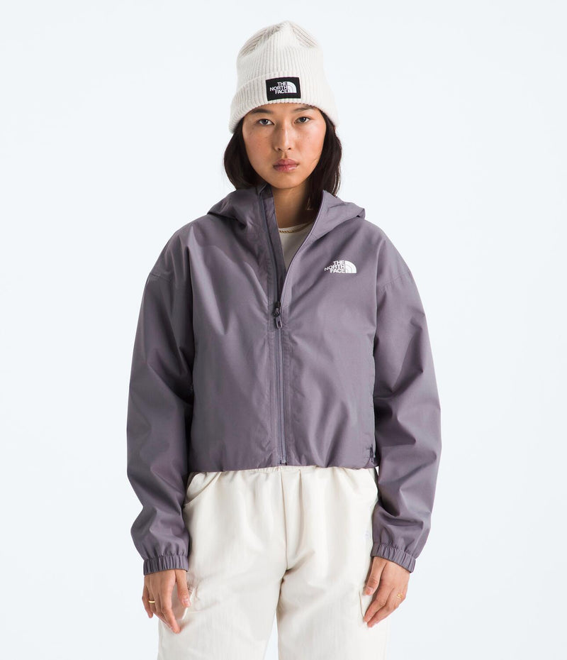 Chaqueta Impermeable Quest Mono Cropped Jacket Morado Mujer The North Face