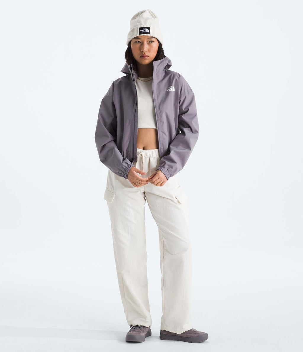 Chaqueta Impermeable Quest Mono Cropped Jacket Morado Mujer The North Face