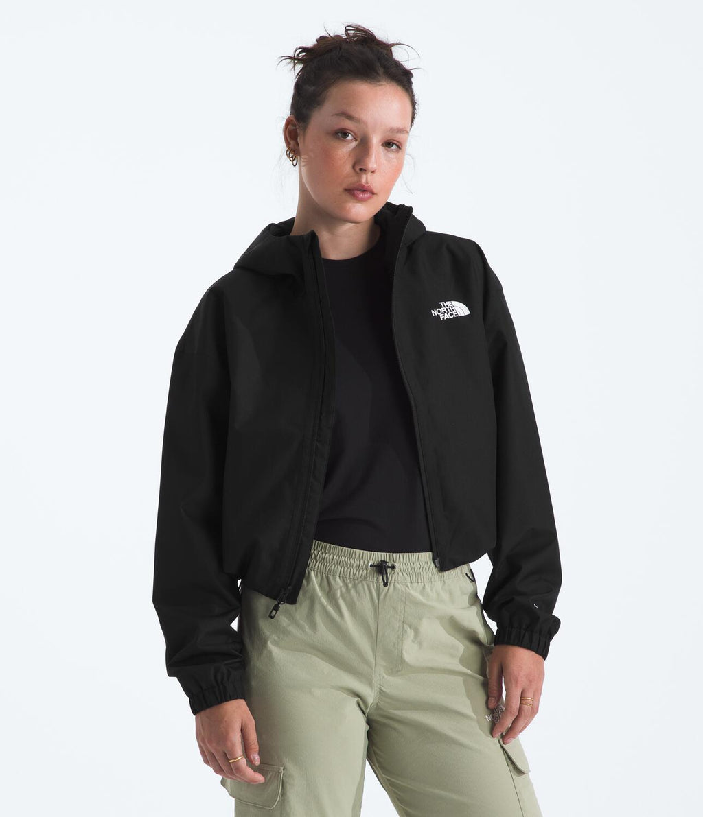 Chaqueta Impermeable Quest Mono Cropped Jacket Negro Mujer The North Face