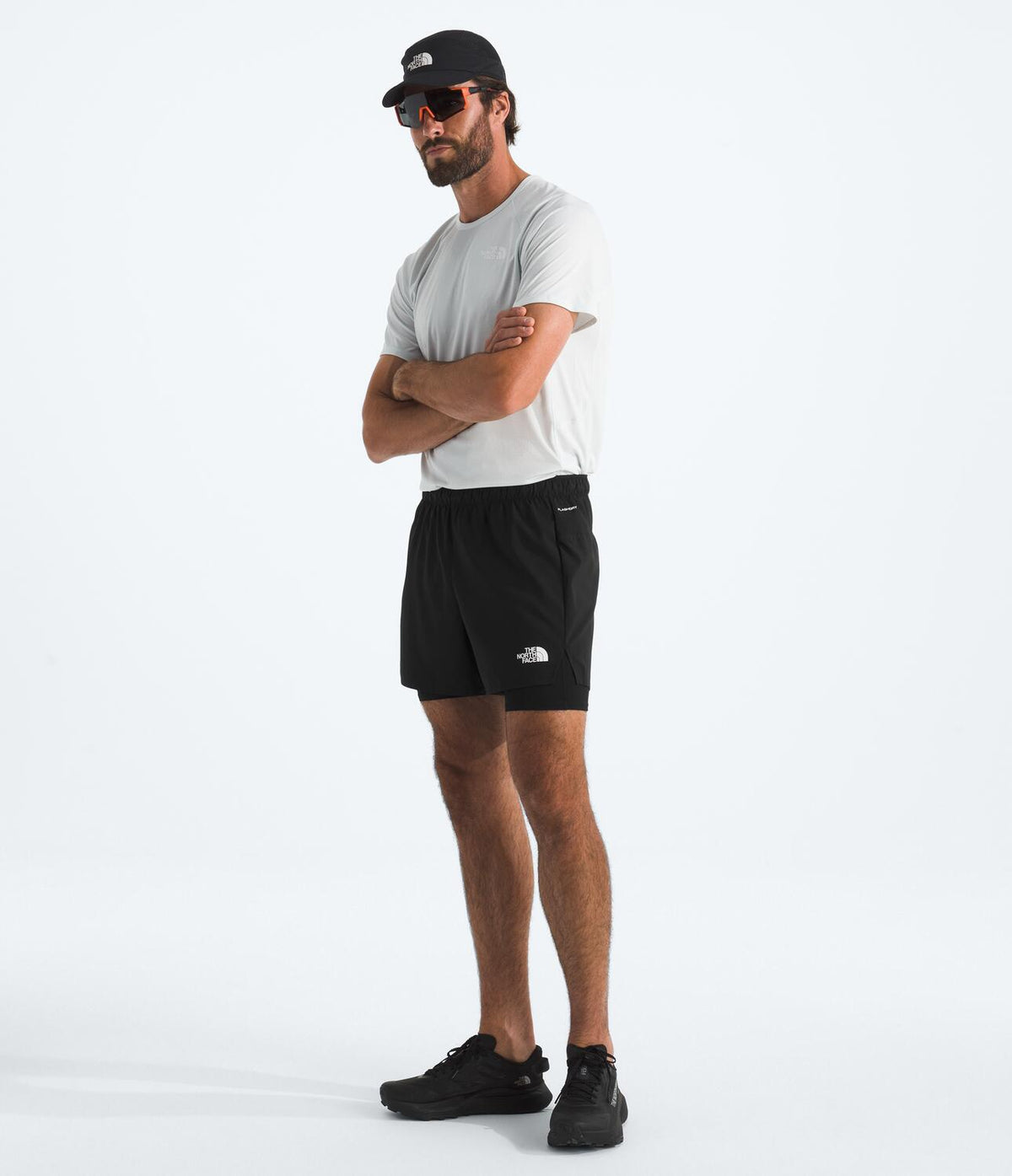 Pantaloneta Lightbright 2In1 Short 5In Negra Hombre The North Face