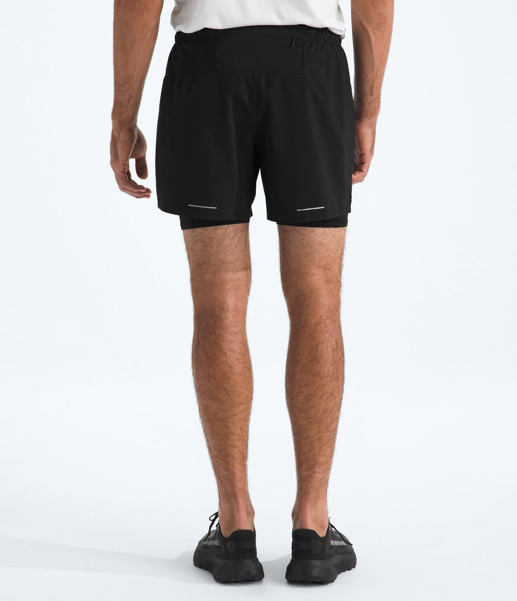 Pantaloneta Lightbright 2In1 Short 5In Negra Hombre The North Face