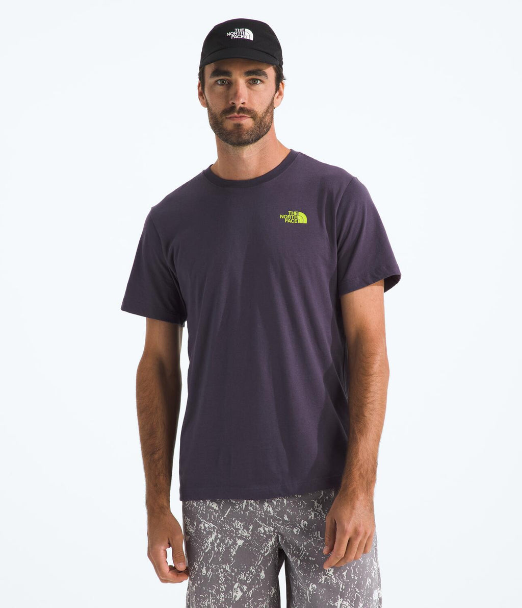 Camiseta Evolution Mountain Scape Short Sleeve Tee Graph Morada Hombre The North Face