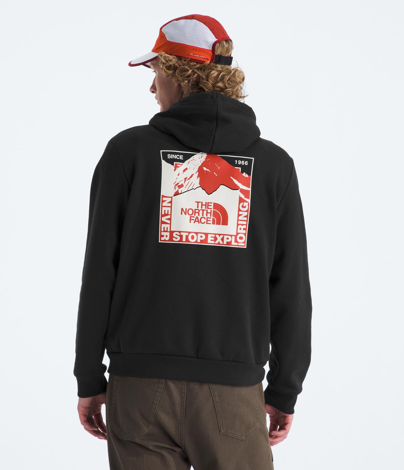 Buzo Evolution Mountain Scape Hoodie Graphic Negro Hombre The North Face