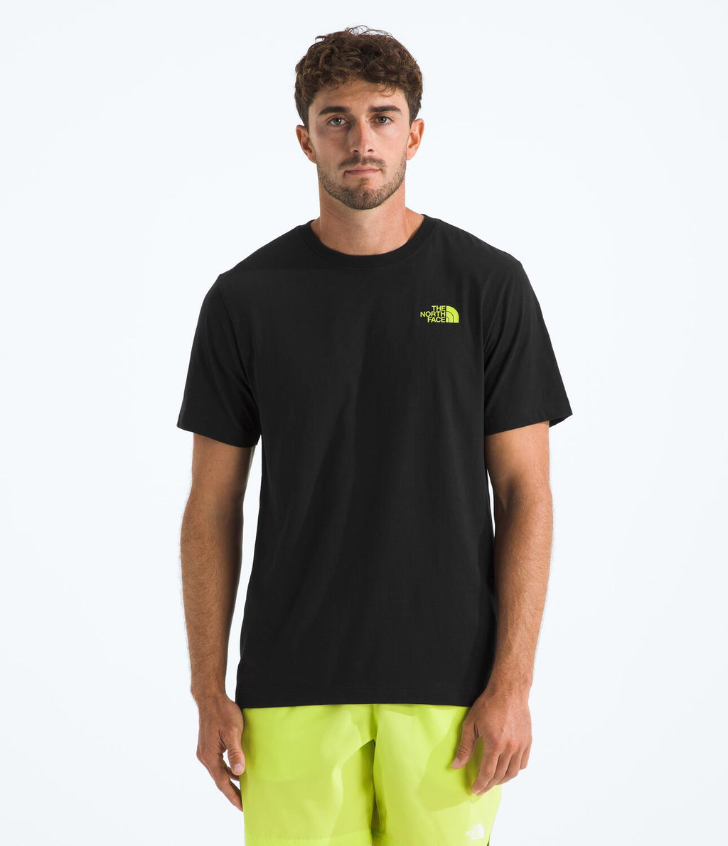 Camiseta Evolution Stay Exploring Short Sleeve Tee Graph Negra Hombre The North Face