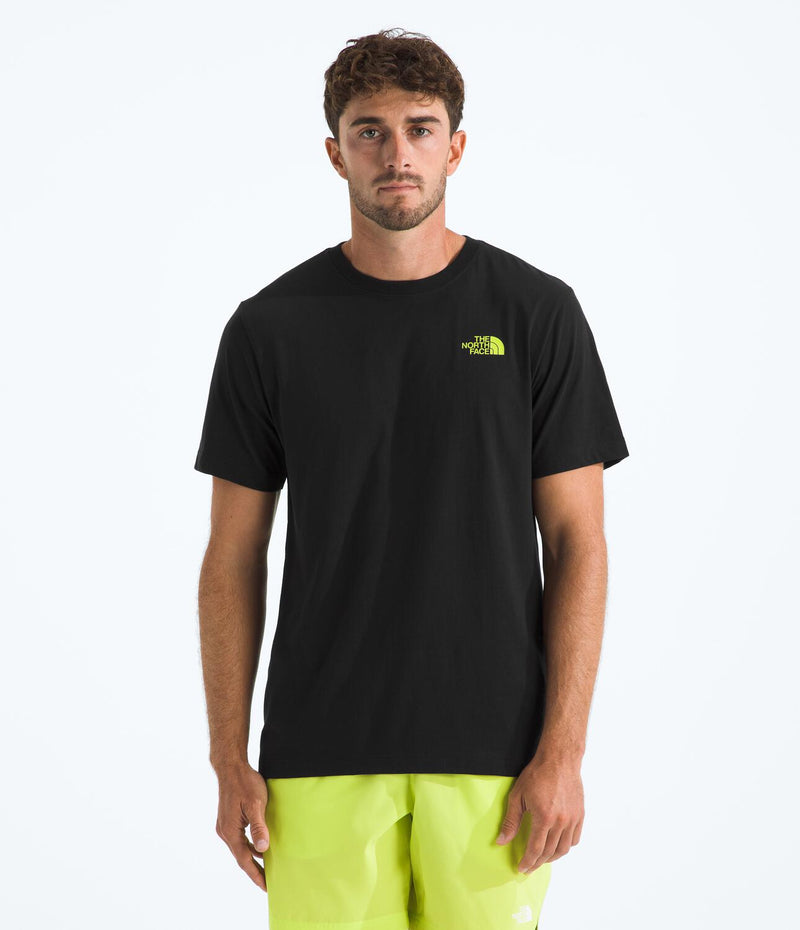 Camiseta Evolution Stay Exploring Short Sleeve Tee Graph Negra Hombre The North Face
