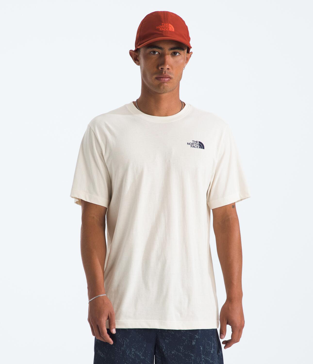 Camiseta Evolution Stay Exploring Short Sleeve Tee Graph Blanca Hombre The North Face