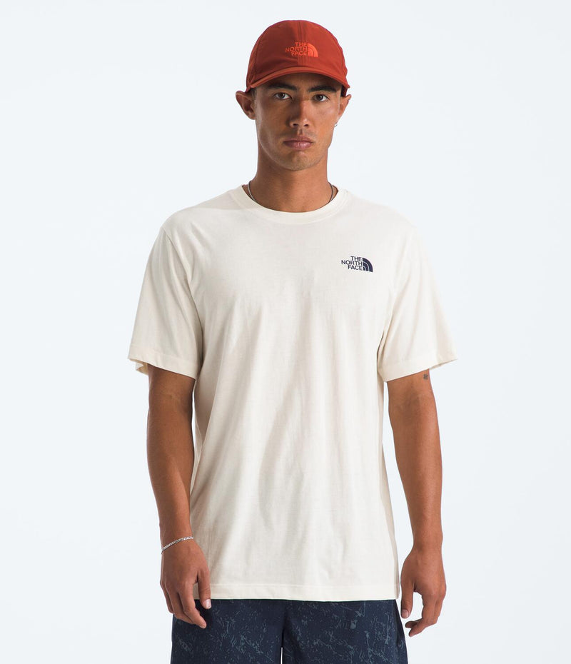 Camiseta Evolution Stay Exploring Short Sleeve Tee Graph Blanca Hombre The North Face