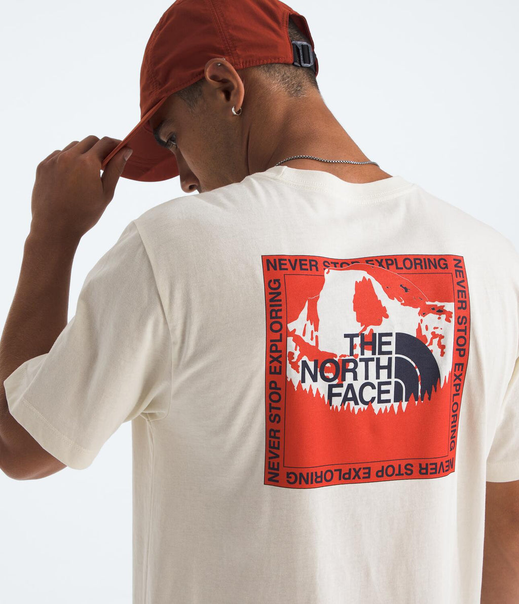 Camiseta Evolution Stay Exploring Short Sleeve Tee Graph Blanca Hombre The North Face