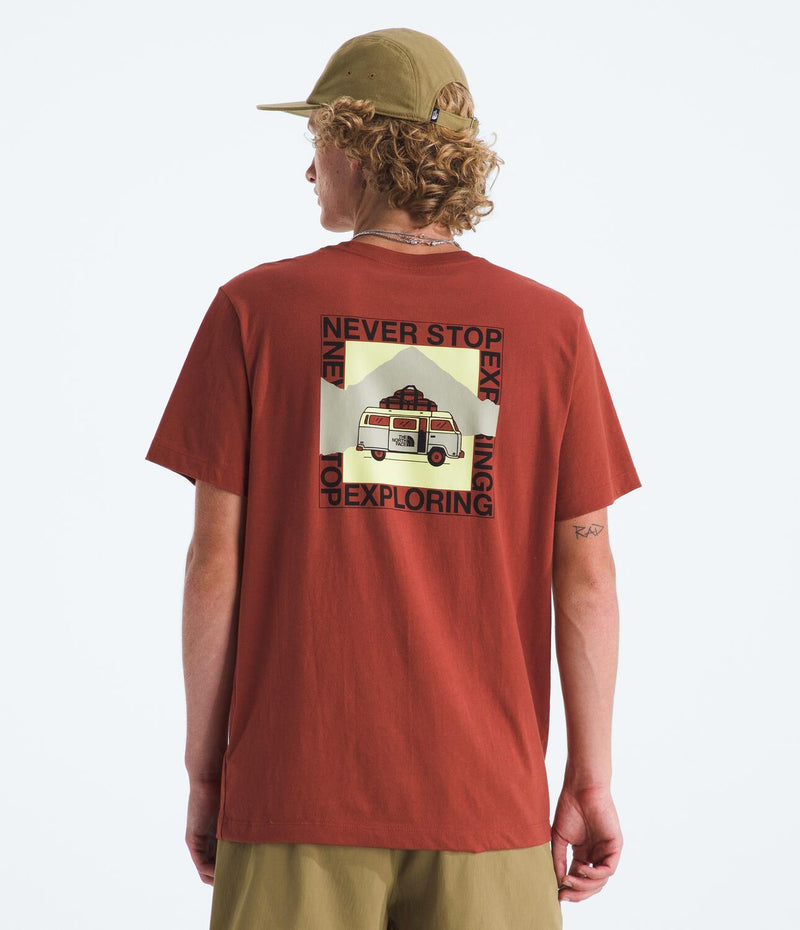 Camiseta Evolution Escape The City Short Sleeve Tee Graph Roja Hombre The North Face