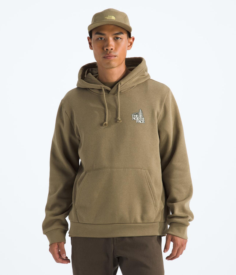 Buzo Evolution Keep Climbin` Hoodie Graphic Beige Hombre The North Face