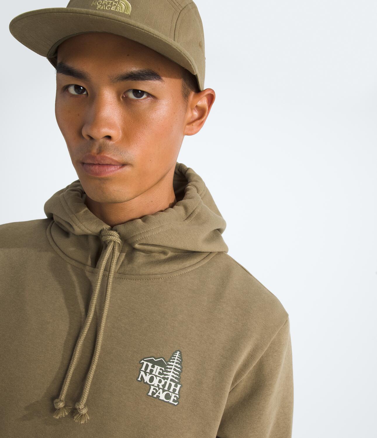 Buzo Evolution Keep Climbin` Hoodie Graphic Beige Hombre The North Face