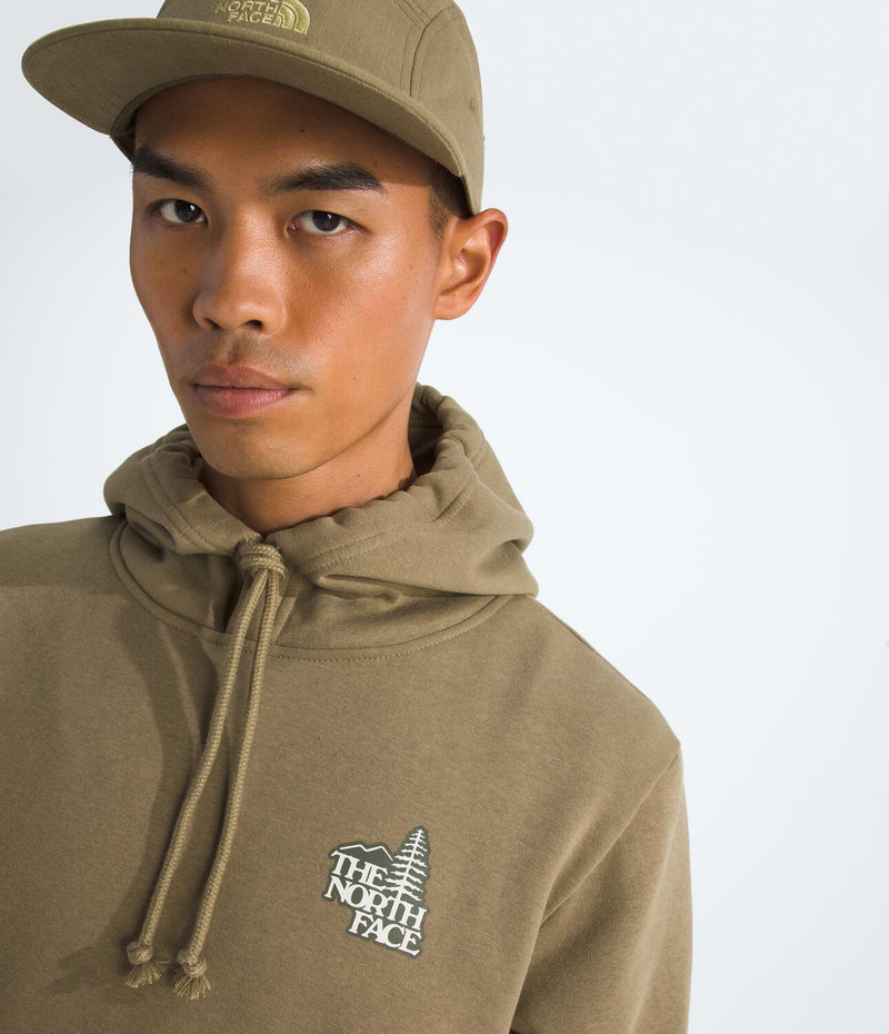 Buzo Evolution Keep Climbin` Hoodie Graphic Beige Hombre The North Face