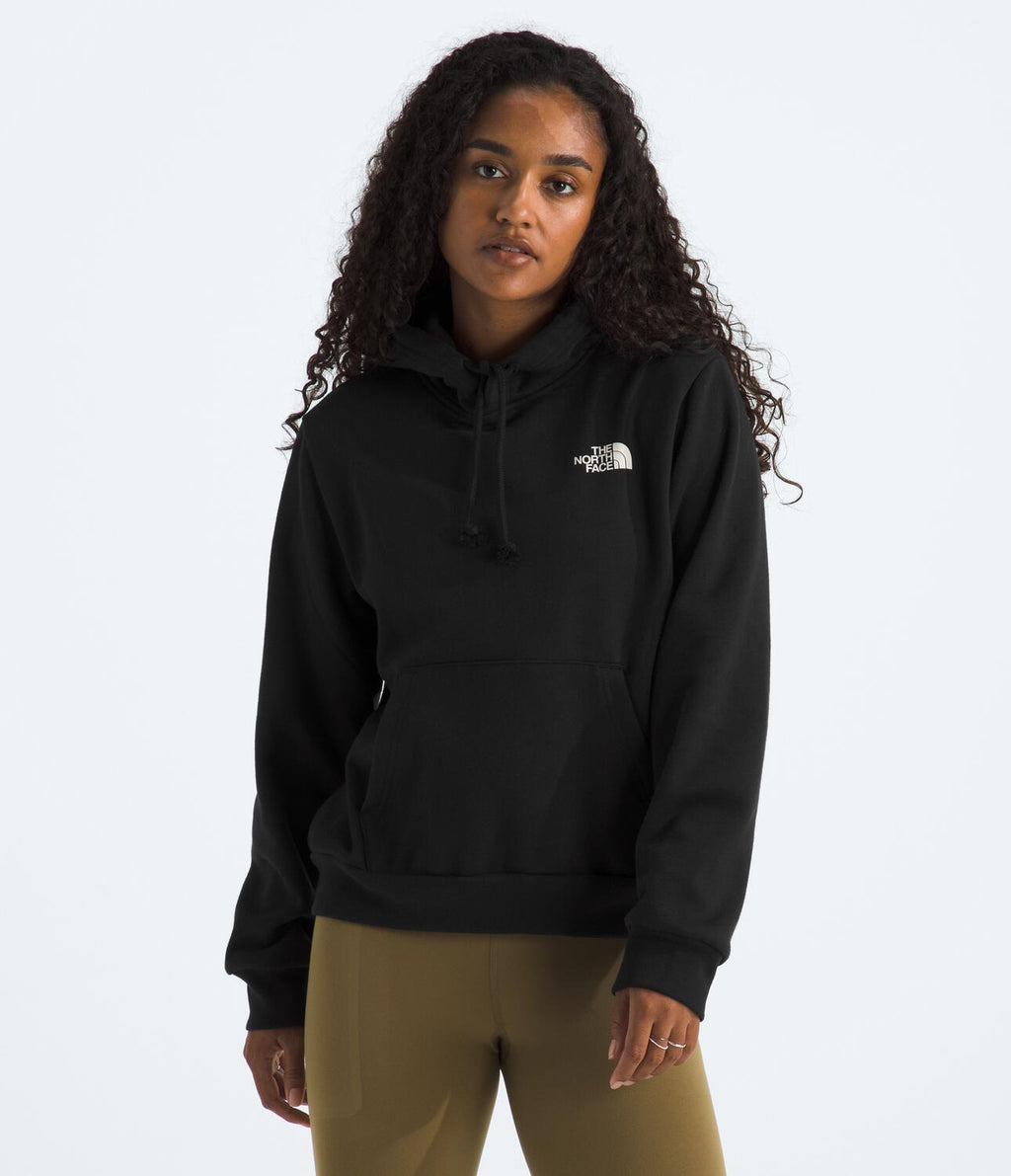 Buzo Evolution Exploring Since 66 Hoodie Graphic Negro Mujer The North Face