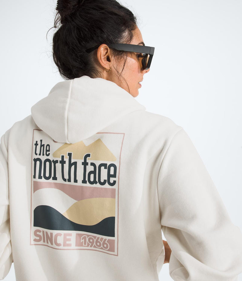 Buzo Evolution Exploring Since 66 Hoodie Graphic Blanco Mujer The North Face
