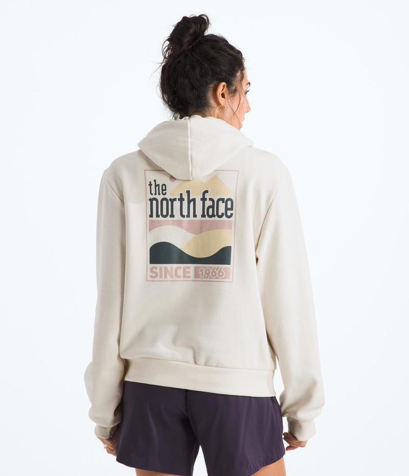 Buzo Evolution Exploring Since 66 Hoodie Graphic Blanco Mujer The North Face