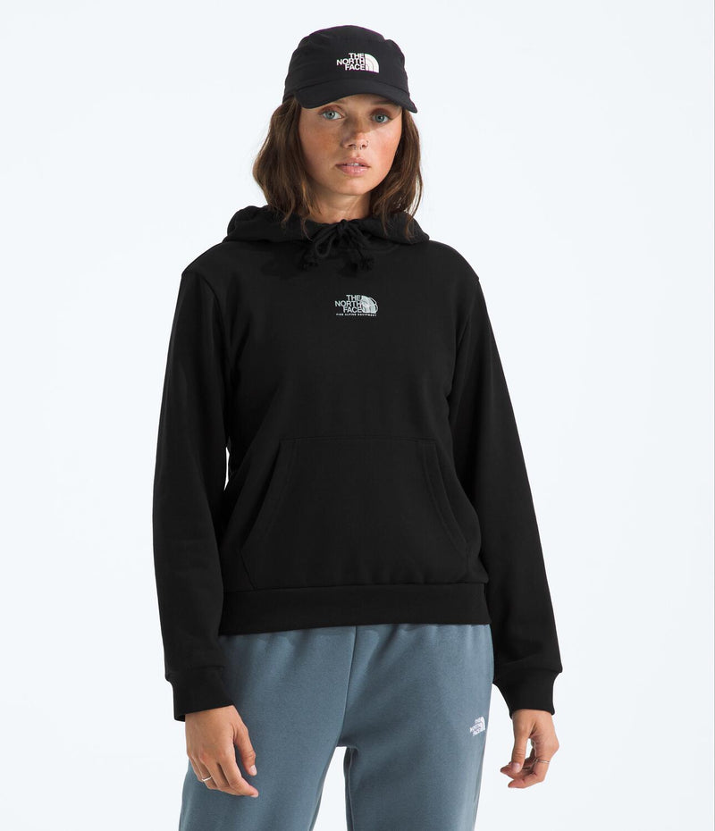 Buzo Evolution Floral Alpine Hoodie Graphic Negro Mujer The North Face