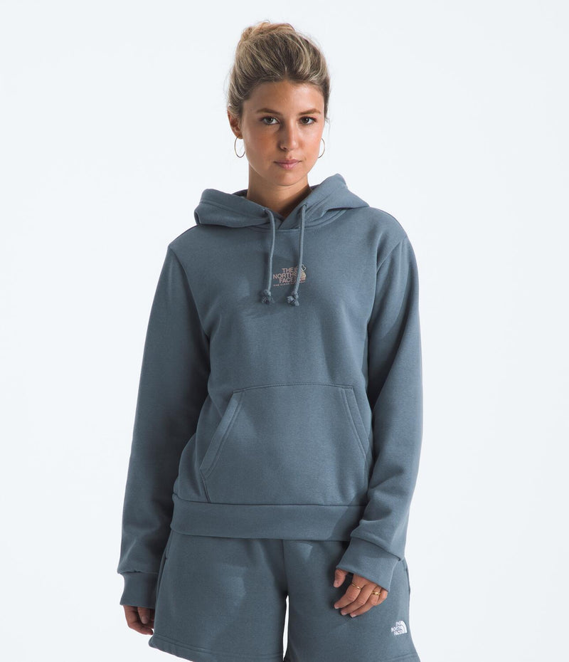 Buzo Evolution Midnight Ember Hoodie Graphic Gris Mujer The North Face