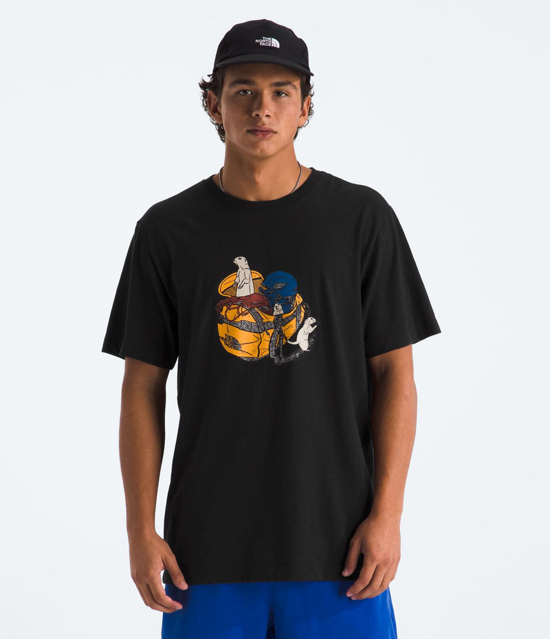 Camiseta Evolution Woodland Wanderer Short Sleeve Tee Negra Hombre The North Face