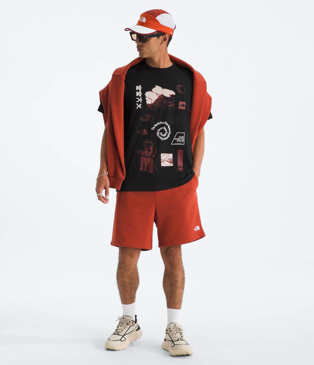 Camiseta Evolution Indigo Illusion Short Sleeve Tee Graph Negra Hombre The North Face