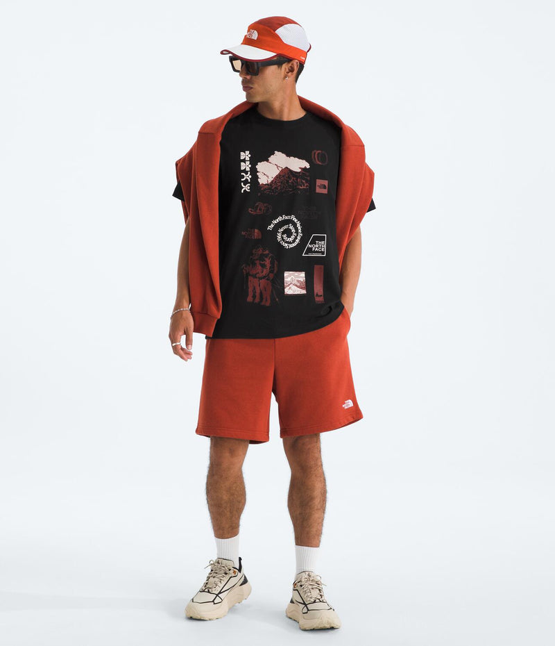 Camiseta Evolution Indigo Illusion Short Sleeve Tee Graph Negra Hombre The North Face