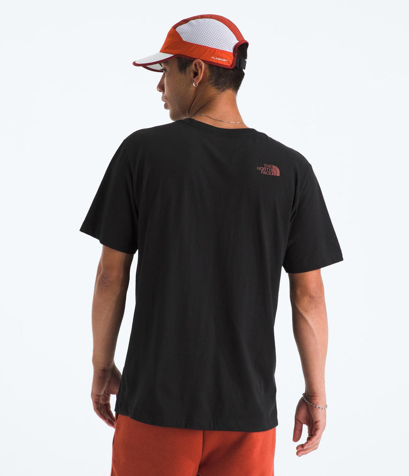 Camiseta Evolution Indigo Illusion Short Sleeve Tee Graph Negra Hombre The North Face