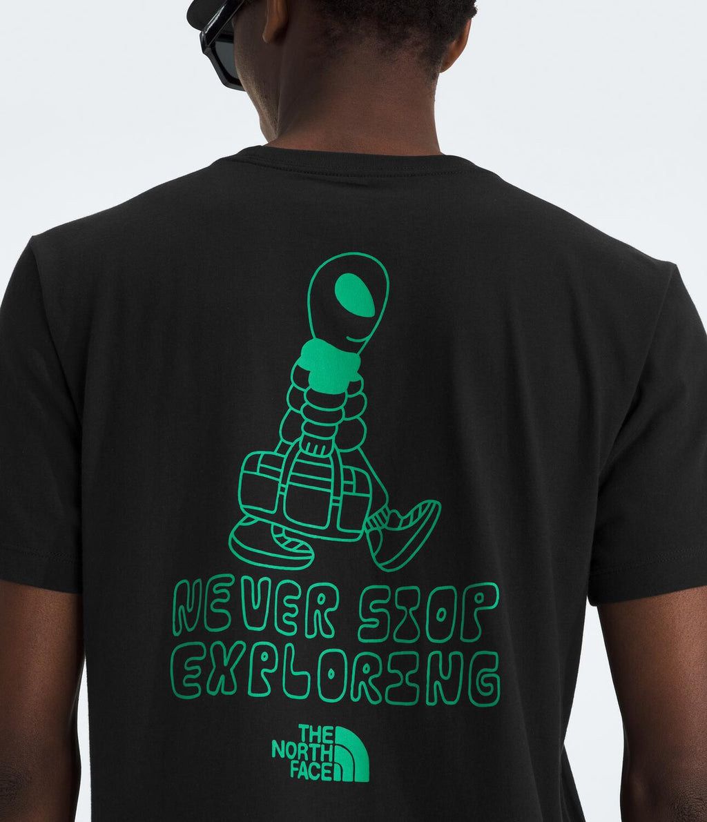 Camiseta Evolution Celestial Drift Short Sleeve Tee Graph Negra Hombre The North Face