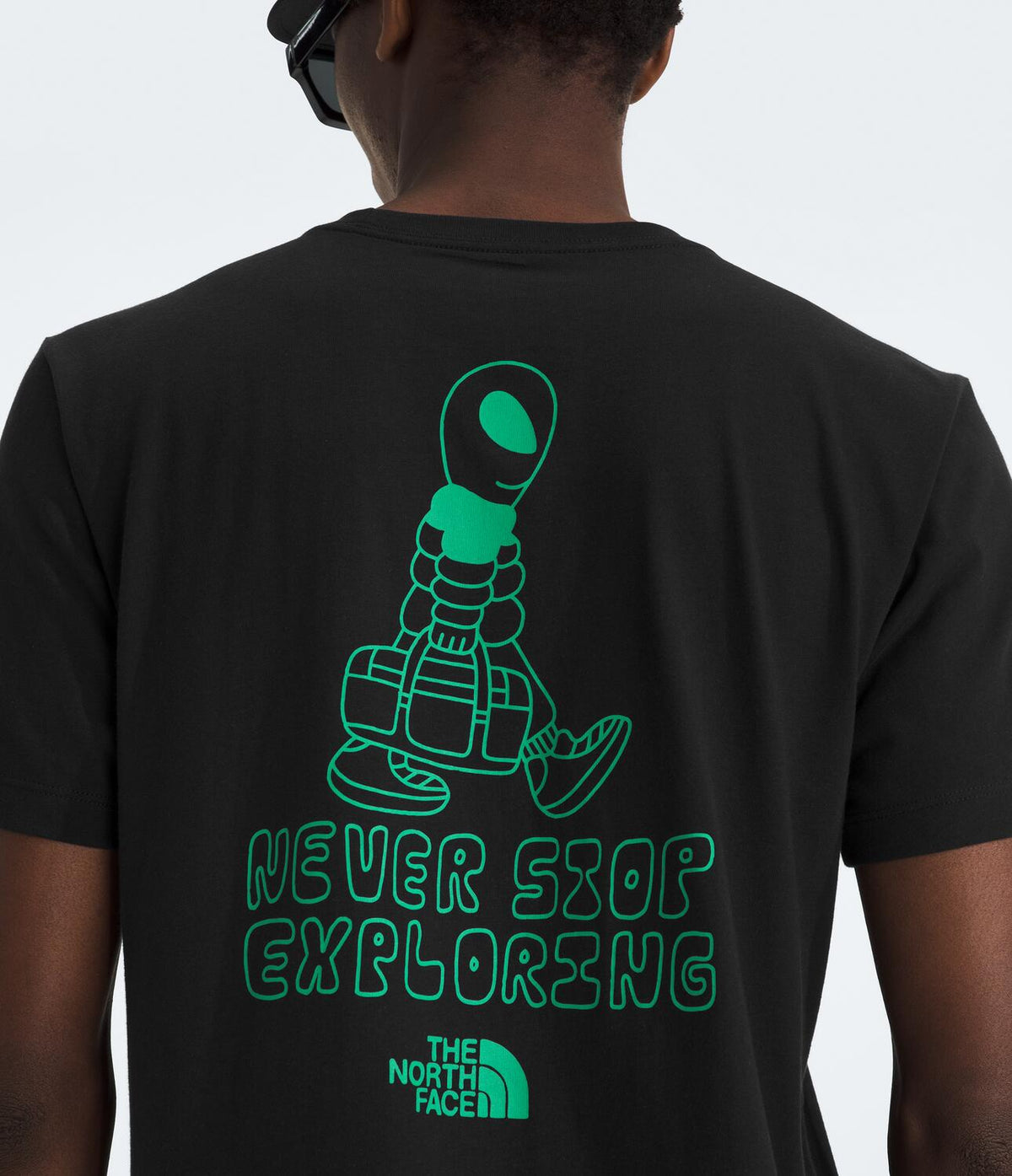 Camiseta Evolution Celestial Drift Short Sleeve Tee Graph Negra Hombre The North Face
