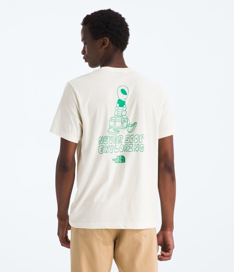 Camiseta Evolution Celestial Drift Short Sleeve Tee Graph Blanca Hombre The North Face
