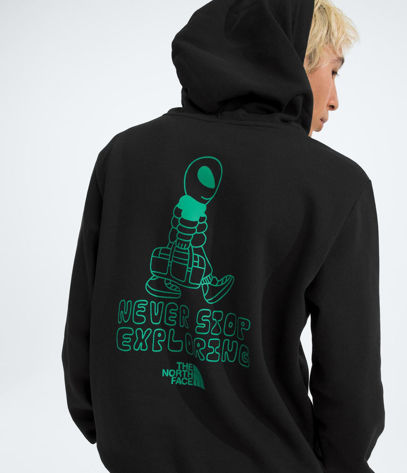 Buzo Evolution Celestial Drift Hoodie Graphic Negro Hombre The North Face