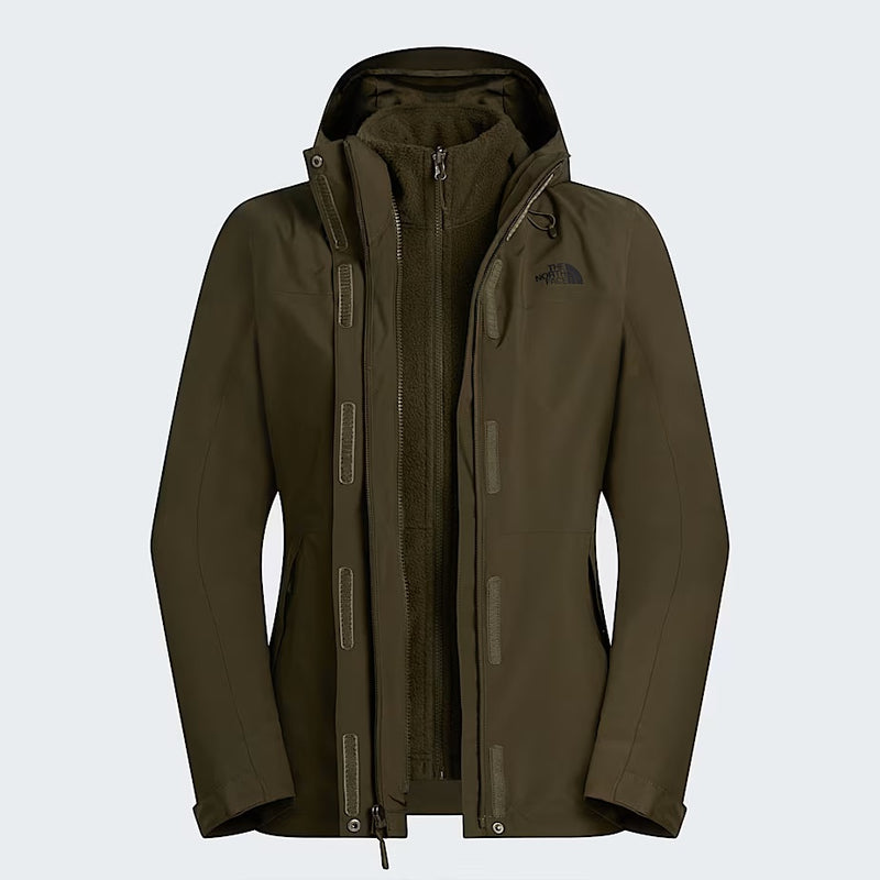 Chaqueta 3 en 1 Toro Peak Triclimate Verde Mujer The North Face