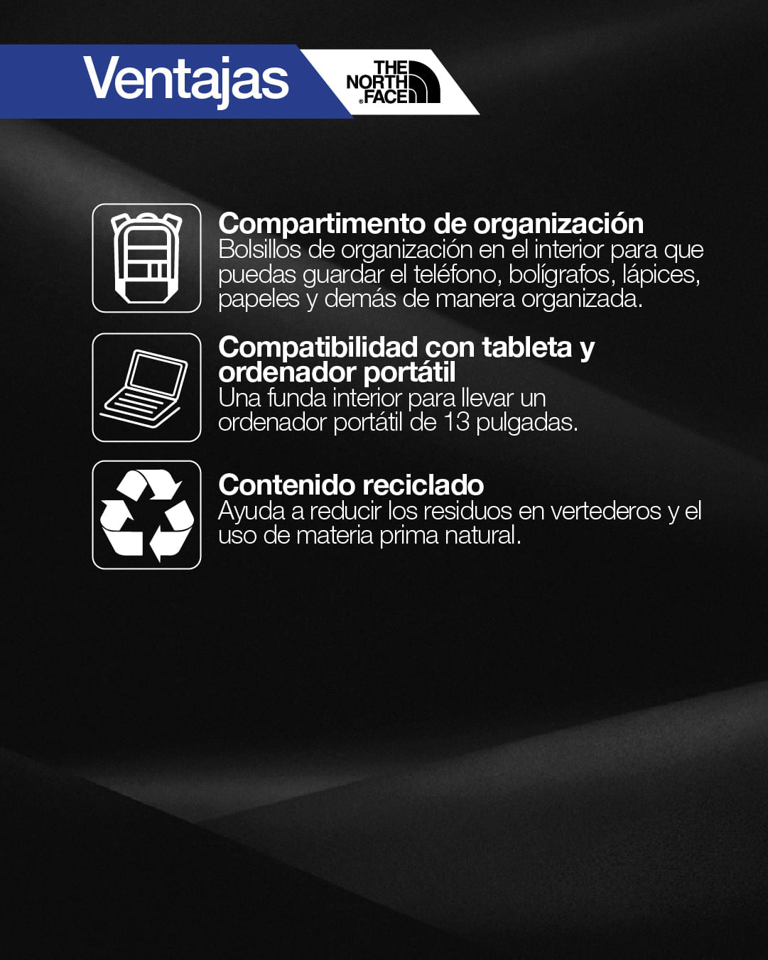 Morral Vault Negro Mujer The North Face - imagen 9